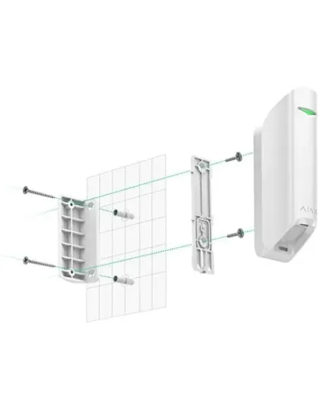 Ajax CURTAINPROTECT - Detector Movimiento PIR Cortina 15m