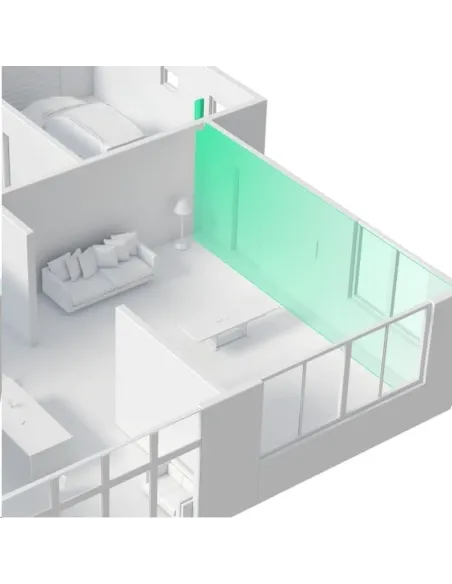 Ajax CURTAINPROTECT - Detector Movimiento PIR Cortina 15m