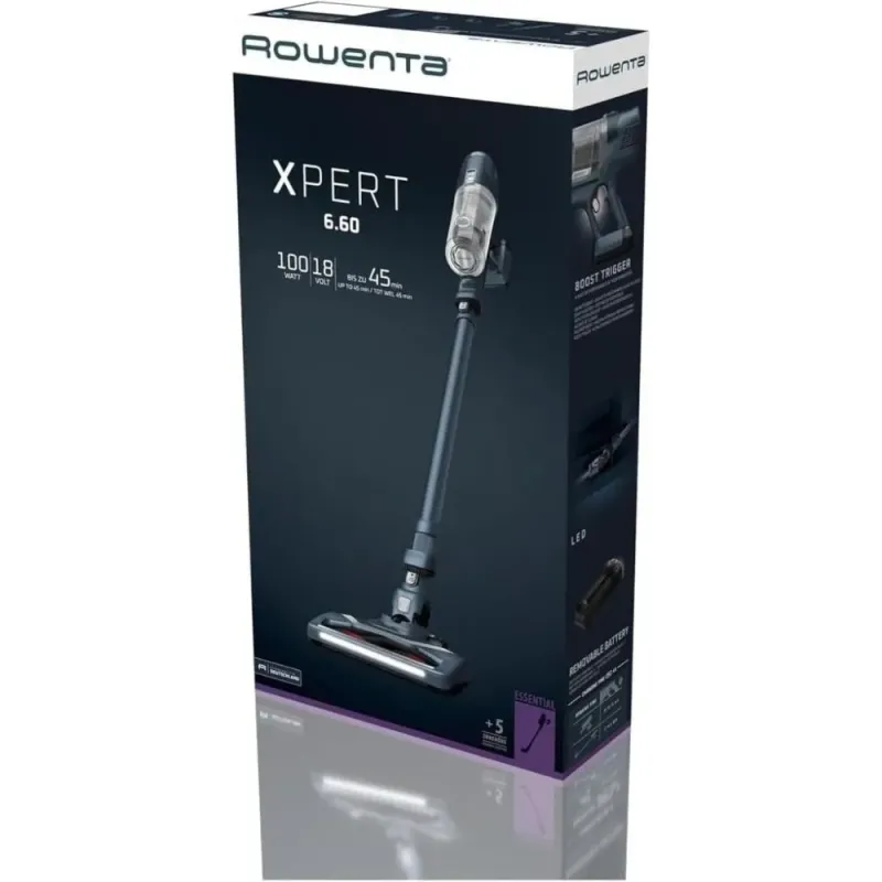 Rowenta XPert 6.60 - Vielseitiger kabelloser Stielstaubsauger