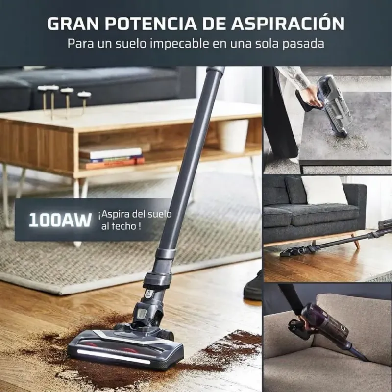 Rowenta XPert 6.60 Aspiradora Escoba Sin Cable - 45 min Autonomía