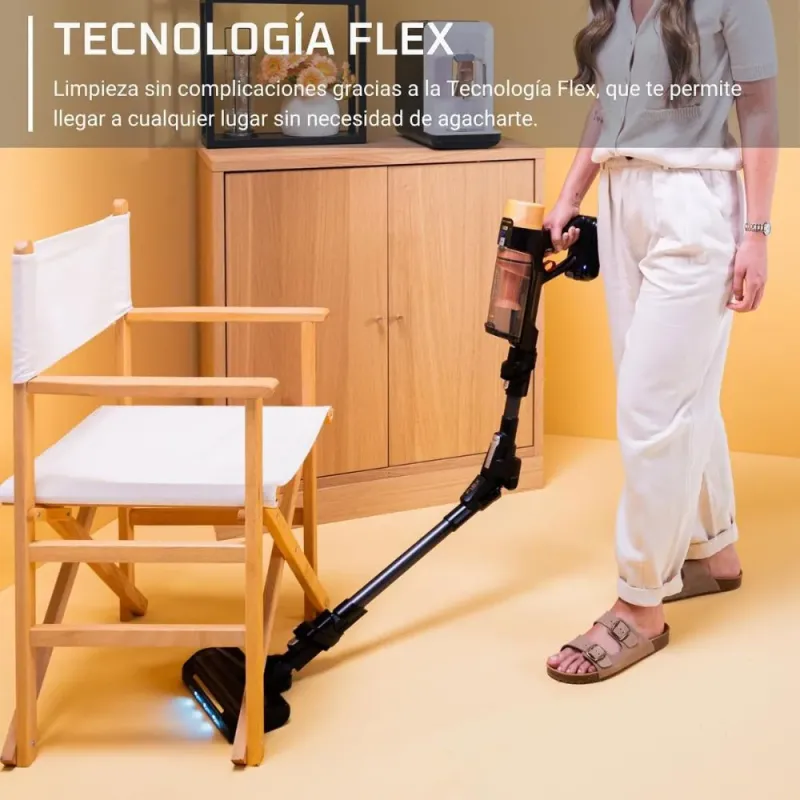 Rowenta X-Force Flex 9.80, Aspirador Escoba Sin Cable