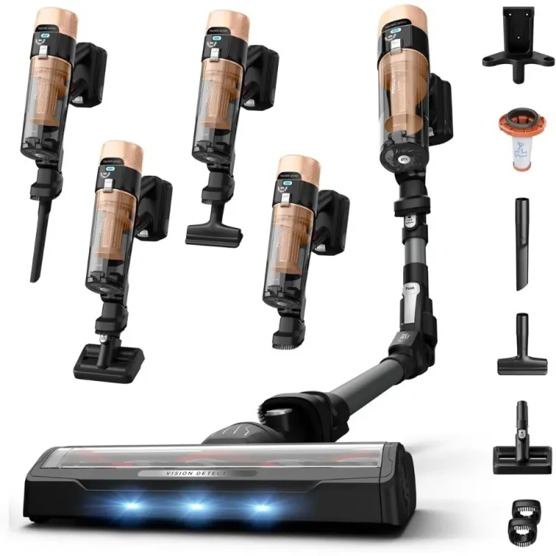 Rowenta X-Force Flex 9.80, Aspirador Escoba Sin Cable