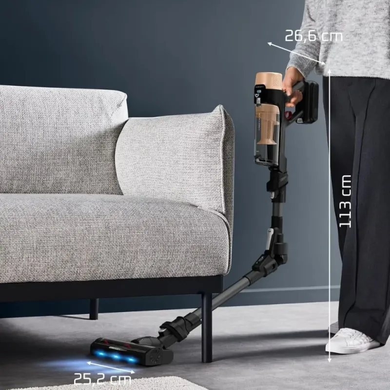 Rowenta X-Force Flex 9.80, Aspirador Escoba Sin Cable