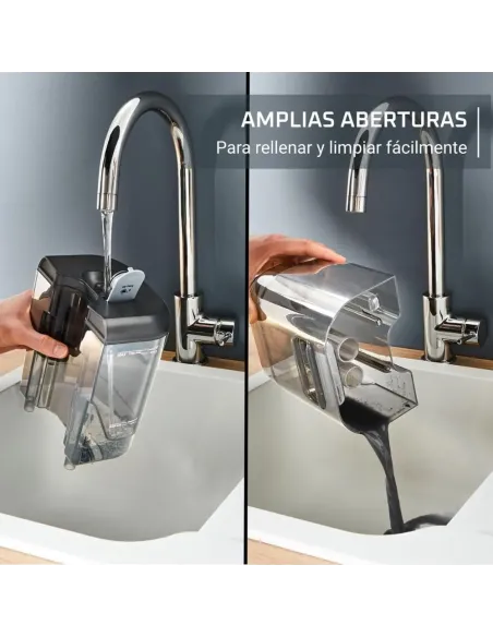 Rowenta Clean It – Aspirador de tapicerías con 2 botellas