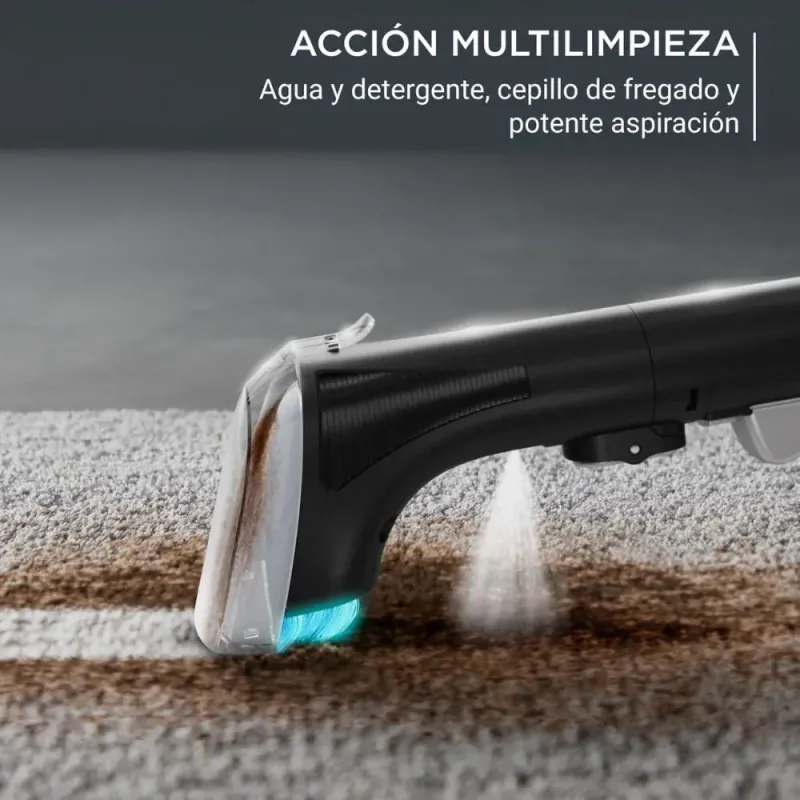 Rowenta Clean It – Aspirador de tapicerías con 2 botellas