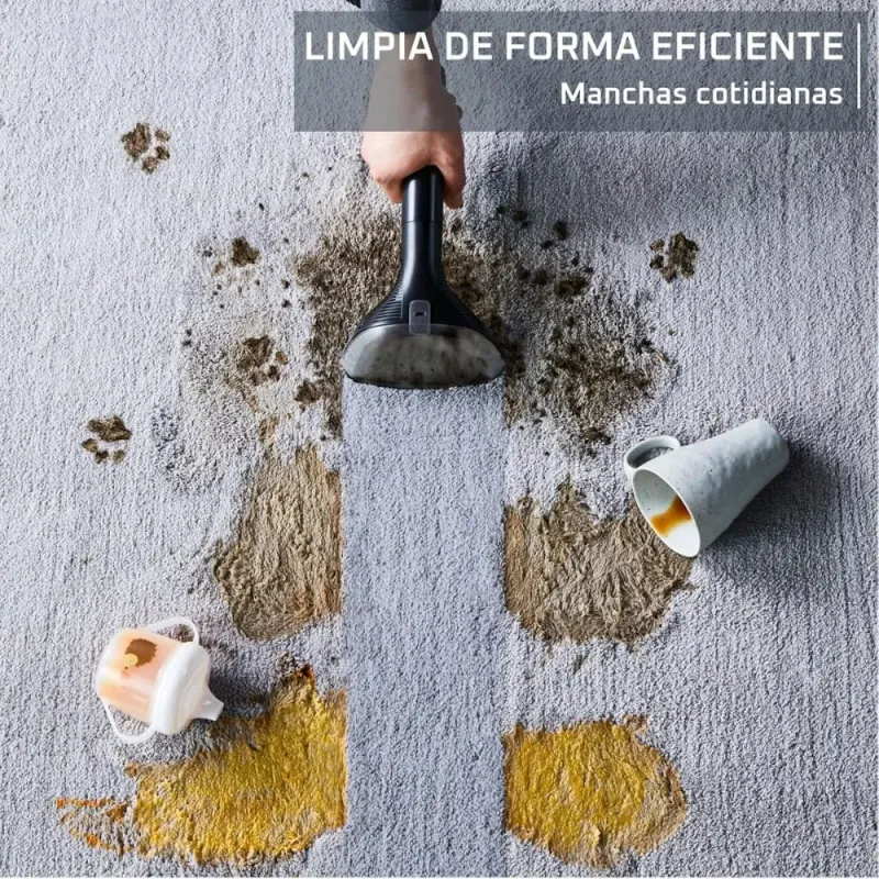 Rowenta Clean It – Aspirador de tapicerías con 2 botellas