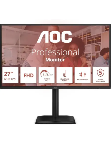 AOC 27E4U Monitor 27'' FHD IPS 120Hz 4ms - Compra Online