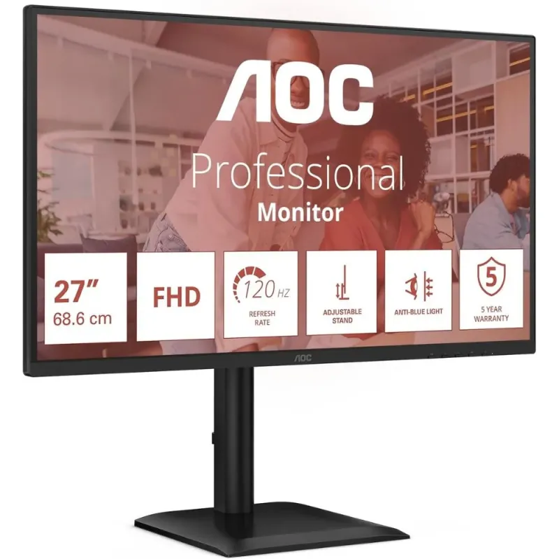 AOC 27E4U Monitor 27'' FHD IPS 120Hz 4ms - Compra Online