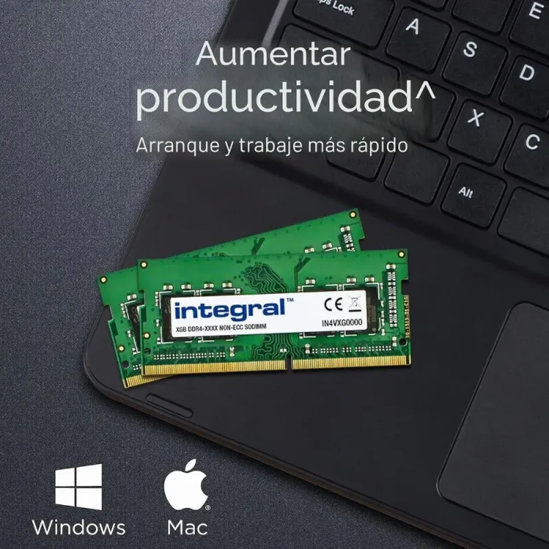 Integral Kit 16GB 2x8GB DDR4 SO-DIMM 2400MHz RAM Laptop Notebook MacBook