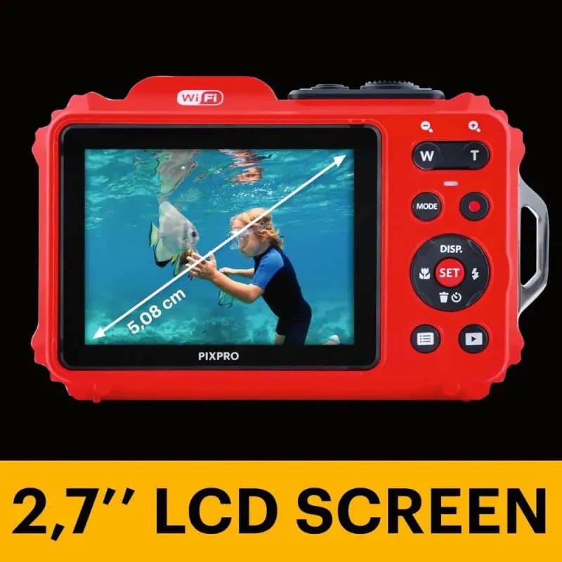 KAMERA KODAK WATERPROOF PIXPRO WPZ2 ROT