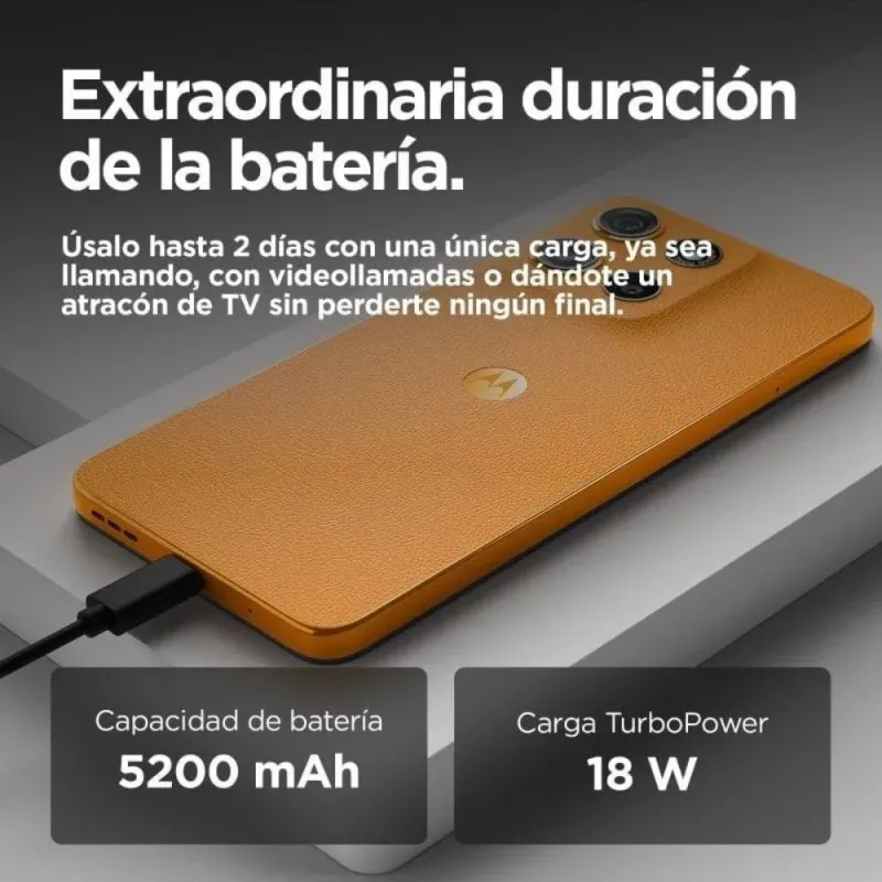 Motorola G15 8GB 128GB 6,72" Orange - Smartphone Gama Media