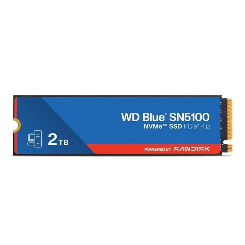 WD Blue SN5100 2TB NVMe SSD PCIe 4.0 - 7100 MB/s