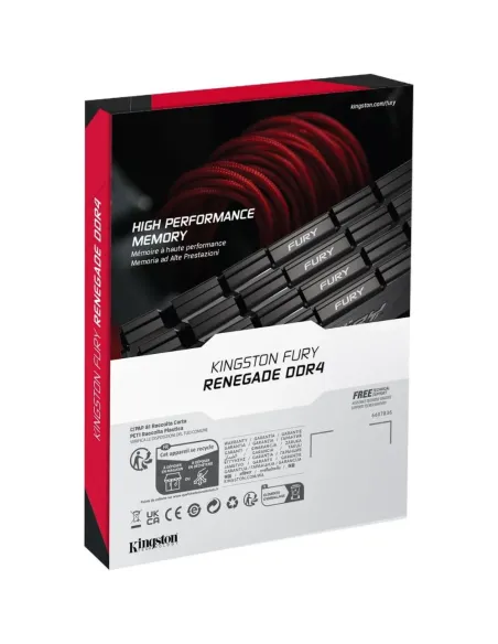 Kingston FURY Renegade 16GB DDR4 4000MHz Kit Gaming - XMP