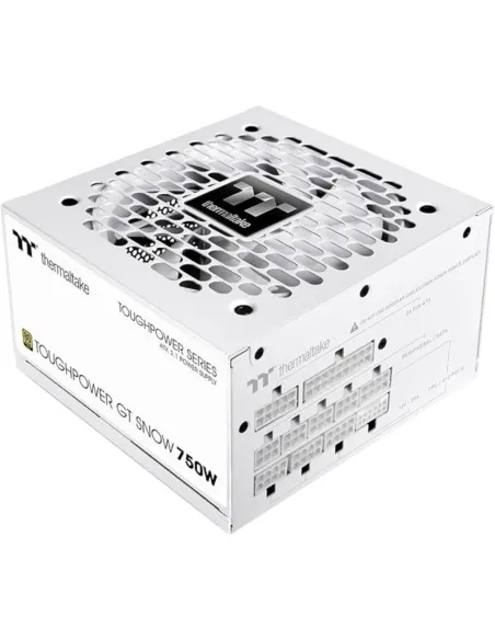 Thermaltake Toughpower GT 750W Fuente Alimentación Modular ATX 3.1 PCIe 5.1 80+ Gold Blanco