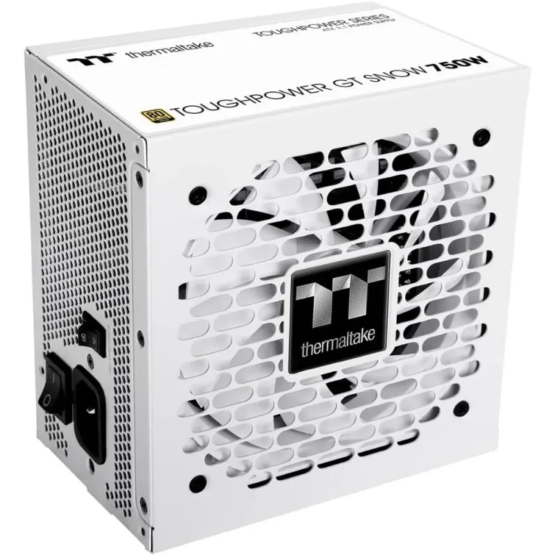 Thermaltake Toughpower GT 750W Fuente Alimentación Modular ATX 3.1 PCIe 5.1 80+ Gold Blanco