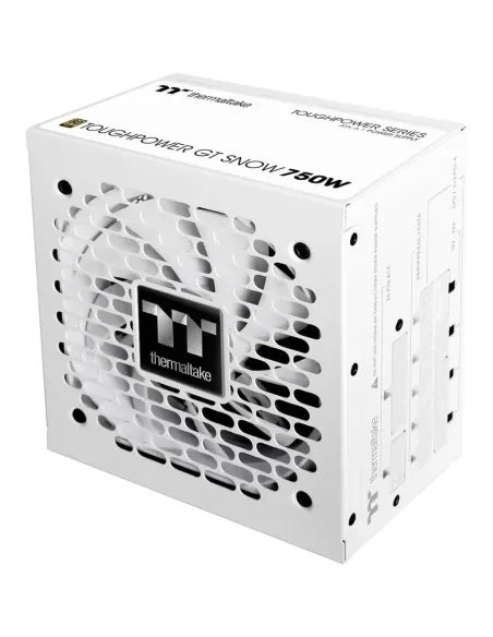 Thermaltake Toughpower GT 750W Fuente Alimentación Modular ATX 3.1 PCIe 5.1 80+ Gold Blanco