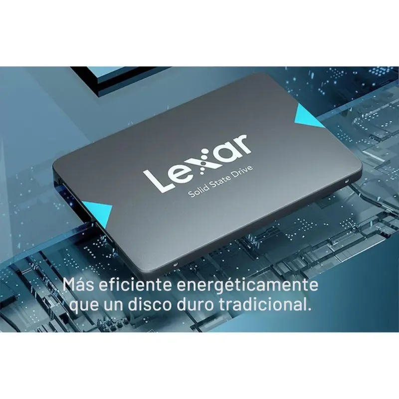 Lexar NQ100 SSD Interno 1TB 2,5'' SATA III 550MB/s PC Portátil Escritorio