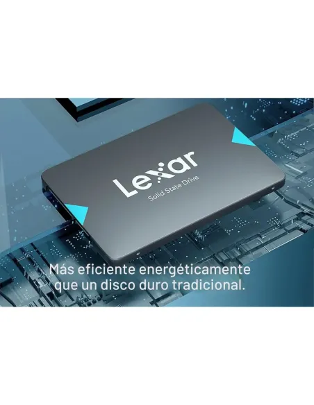 Lexar NQ100 Interne SSD 1TB 2,5'' SATA III 550MB/s PC Laptop Desktop