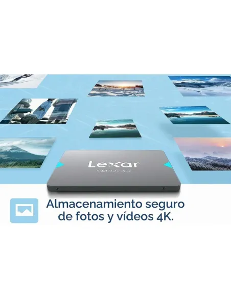 Lexar NQ100 SSD Interno 1TB 2,5'' SATA III 550MB/s PC Portátil Escritorio