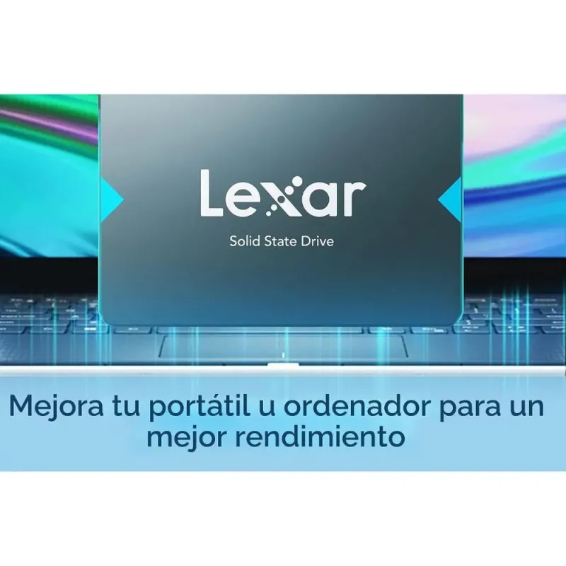 Lexar NQ100 SSD Interno 1TB 2,5'' SATA III 550MB/s PC Portátil Escritorio