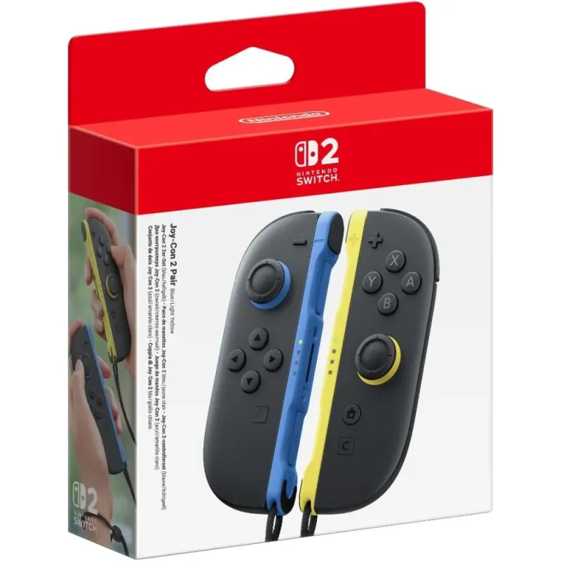 Nintendo Switch 2 Joy-Con 2 Azul/Amarillo - HD Rumble 2