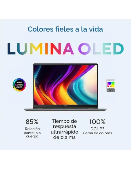 ASUS VivoBook 14 Flip OLED Copilot+ PC - Laptop 2en1 Core Ultra 7