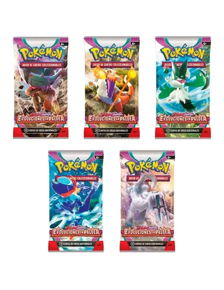 Pokémon TCG Paldea Evolved Booster Box 36 Sobres | Compra Online
