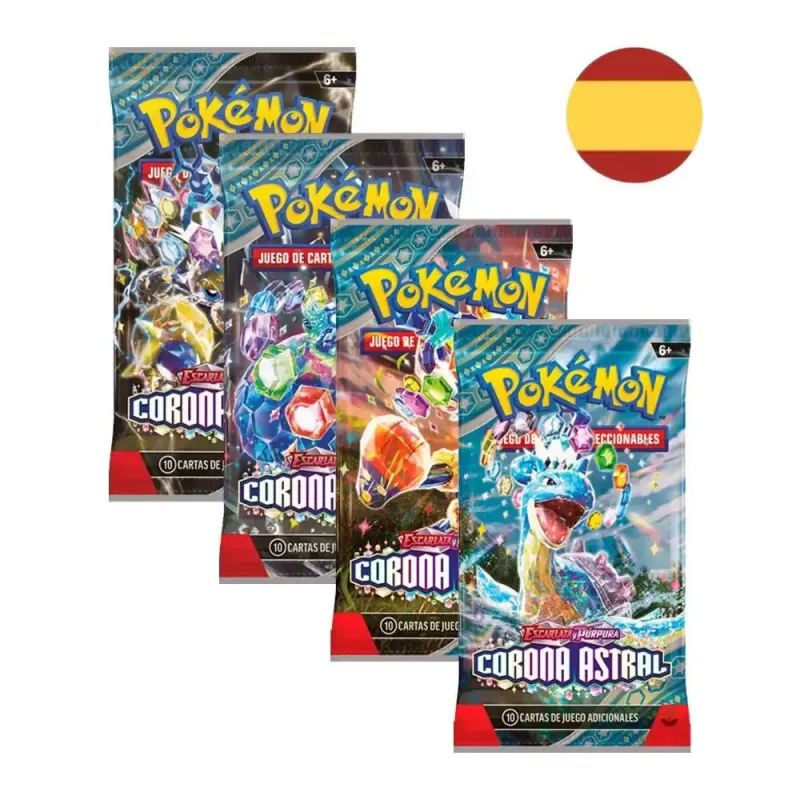 Pokémon TCG Corona Astral Caja de Sobres (ES)