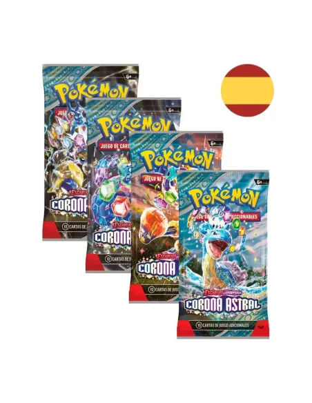 Pokémon TCG Corona Astral Caja de Sobres (ES)