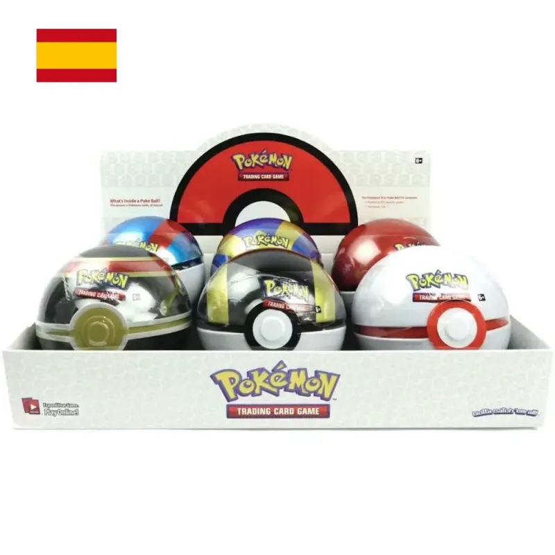 POKEMON TCG Best of 2021 Pokeball Tin Cartas Coleccionables
