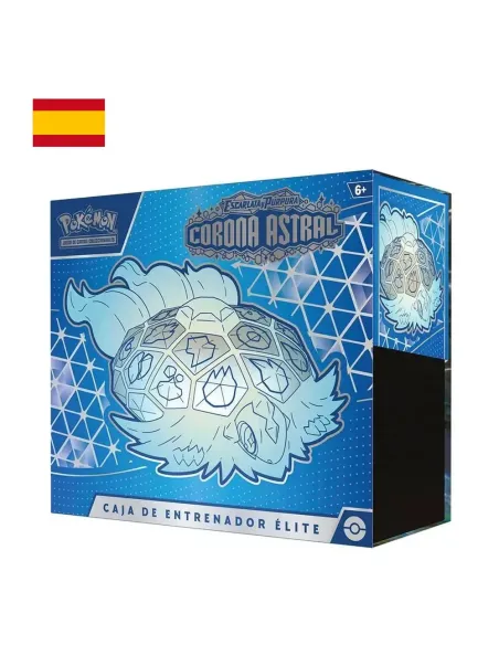 Pokémon-Sammelkartenspiel (TCG): Elite-Trainer-Box (ETB) Scarlet & Violet – Astral Crown | Stellar Crown (Spanisch) – Versiegelt