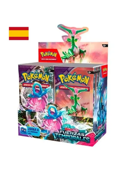 Pokémon TCG Fuerzas Temporales Caja de Sobres (ES)