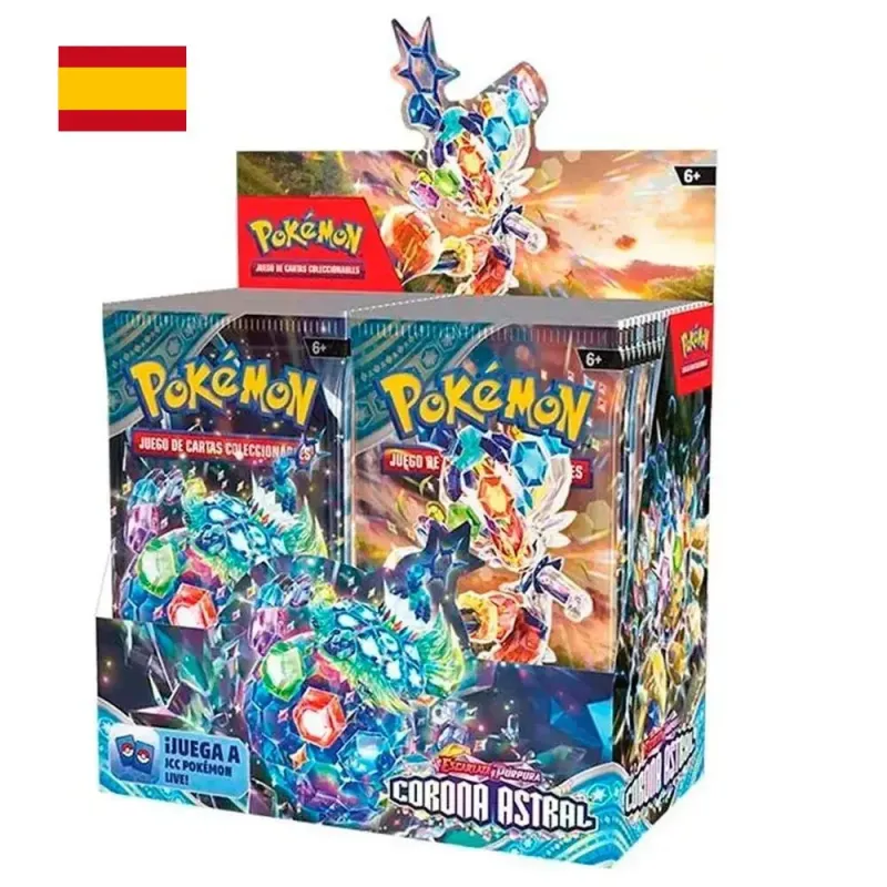 Pokémon TCG Corona Astral Caja de Sobres (ES)