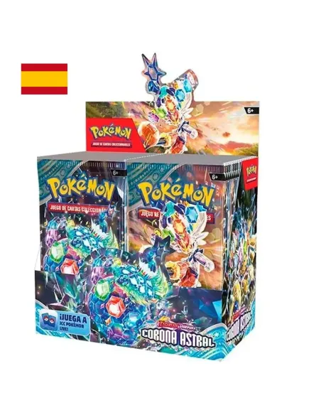 Pokémon TCG Corona Astral Caja de Sobres (ES)