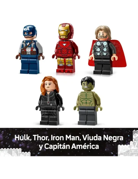 LEGO Marvel Logotipo y Minifiguras 76313 | 931 piezas