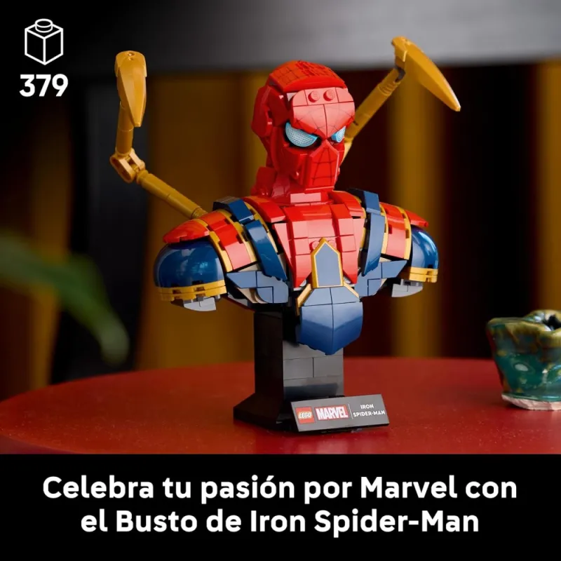 LEGO Marvel  - Busto de Iron Spider-Man