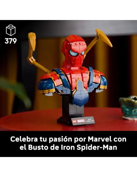 LEGO Marvel  - Busto de Iron Spider-Man