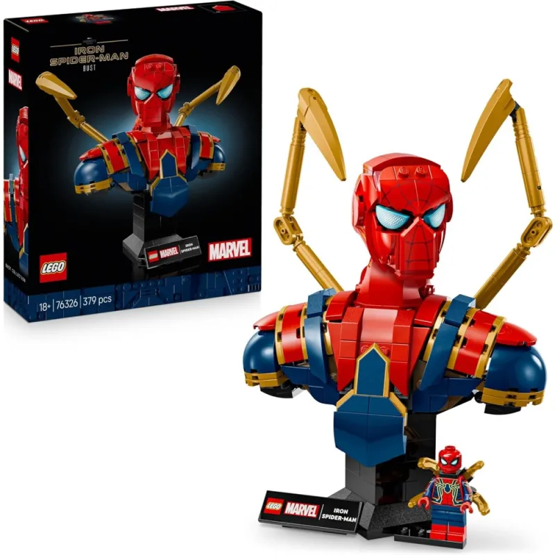 LEGO Marvel  - Busto de Iron Spider-Man