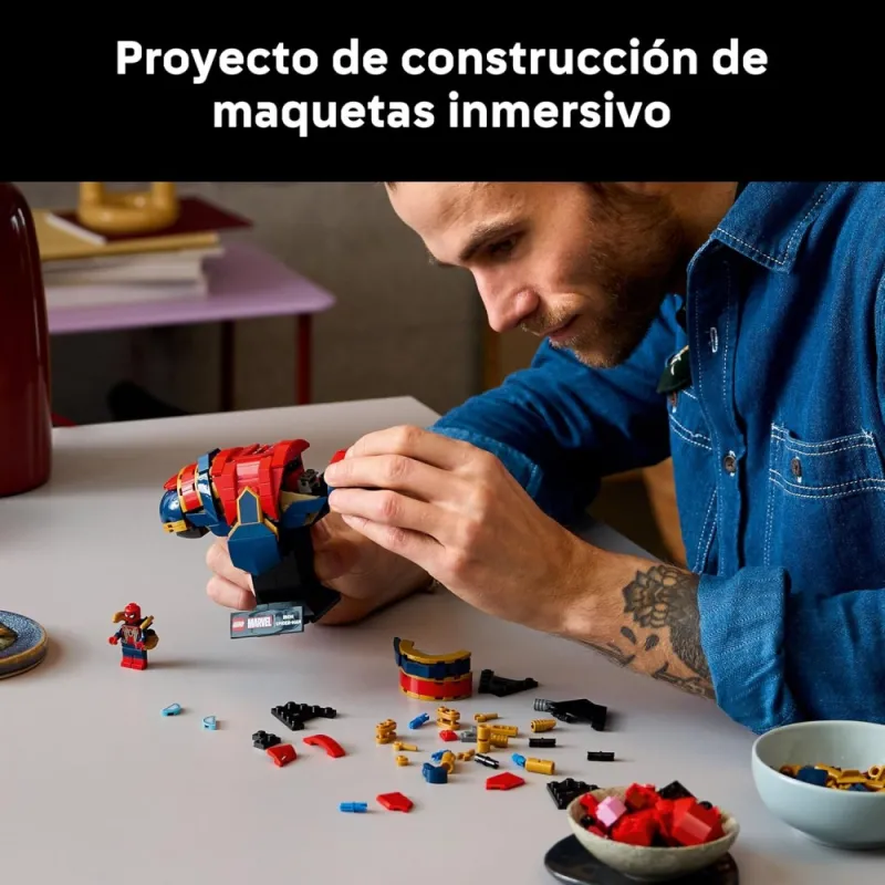 LEGO Marvel  - Busto de Iron Spider-Man