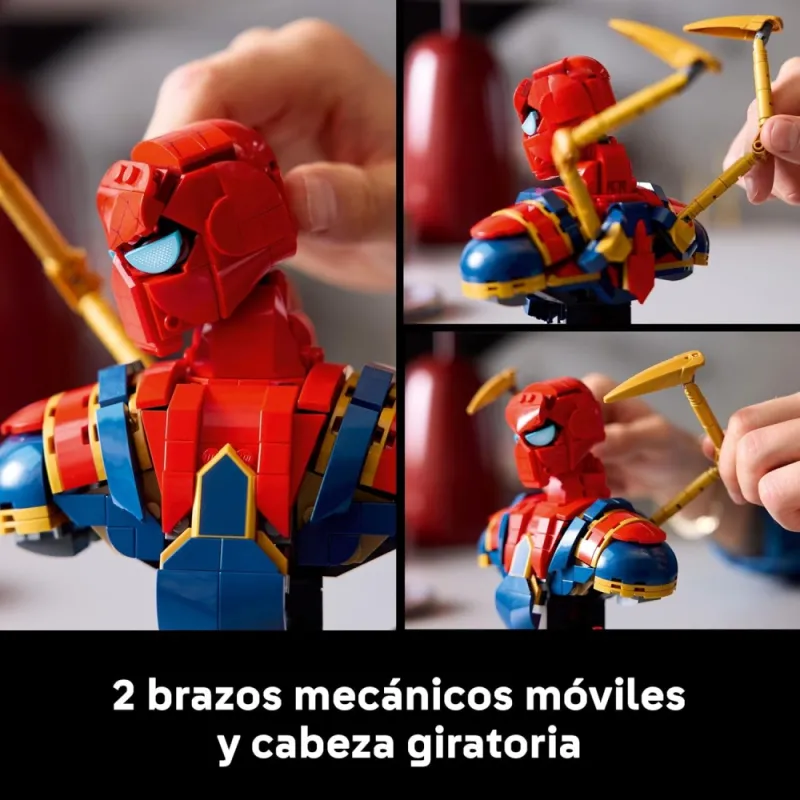 LEGO Marvel  - Busto de Iron Spider-Man
