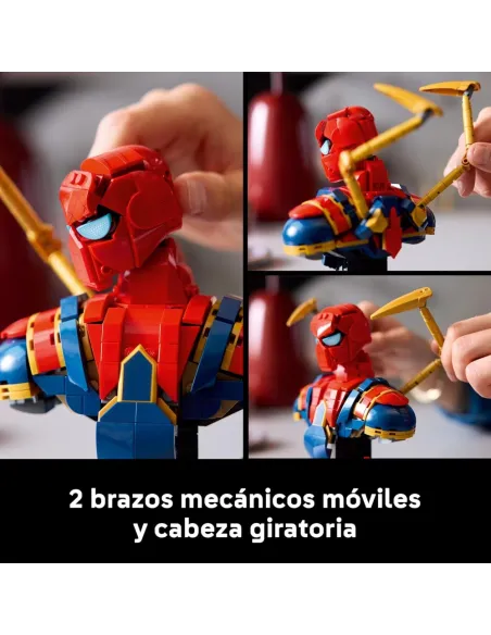 LEGO Marvel  - Busto de Iron Spider-Man