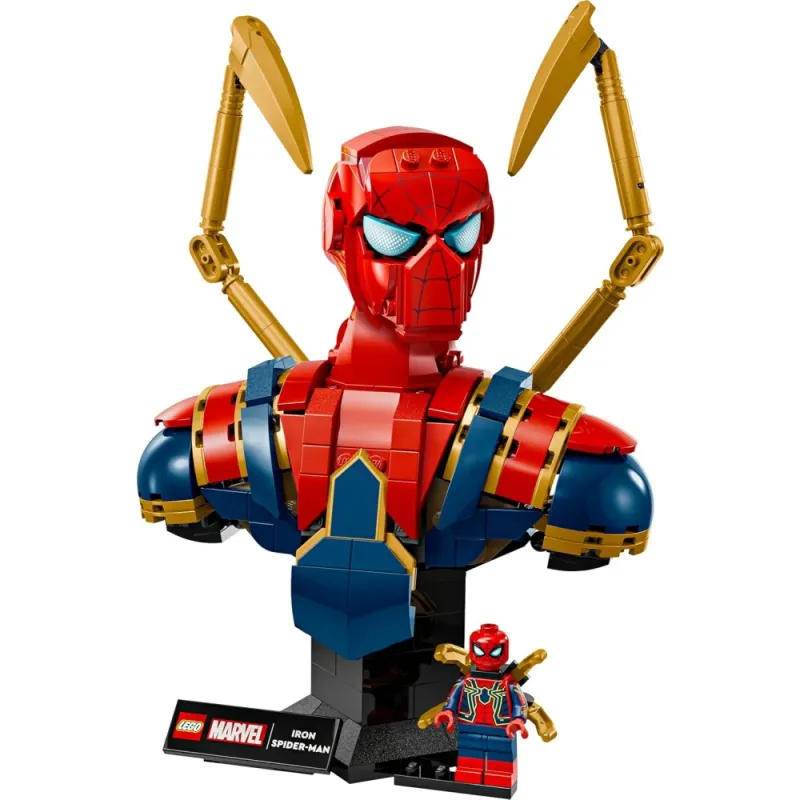 LEGO Marvel  - Busto de Iron Spider-Man