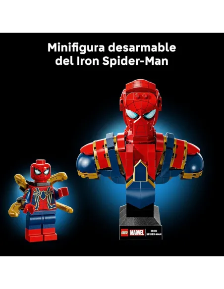 LEGO Marvel  - Busto de Iron Spider-Man