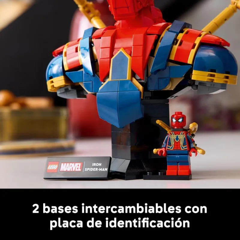 LEGO Marvel  - Busto de Iron Spider-Man