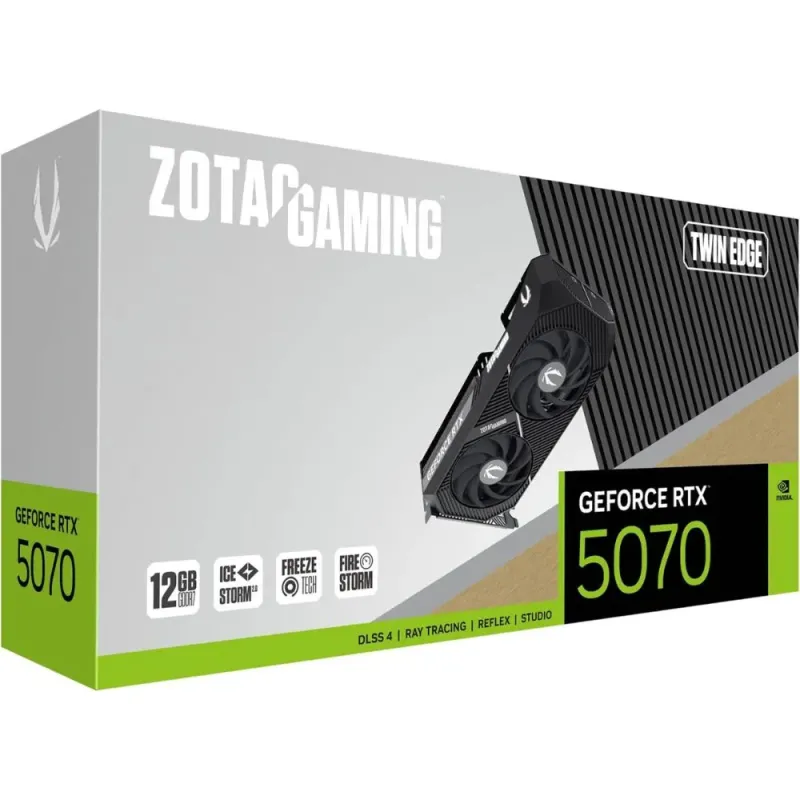 RTX 5070 Twin Edge 12GB GDDR7 PCIe 5.0 DLSS 4