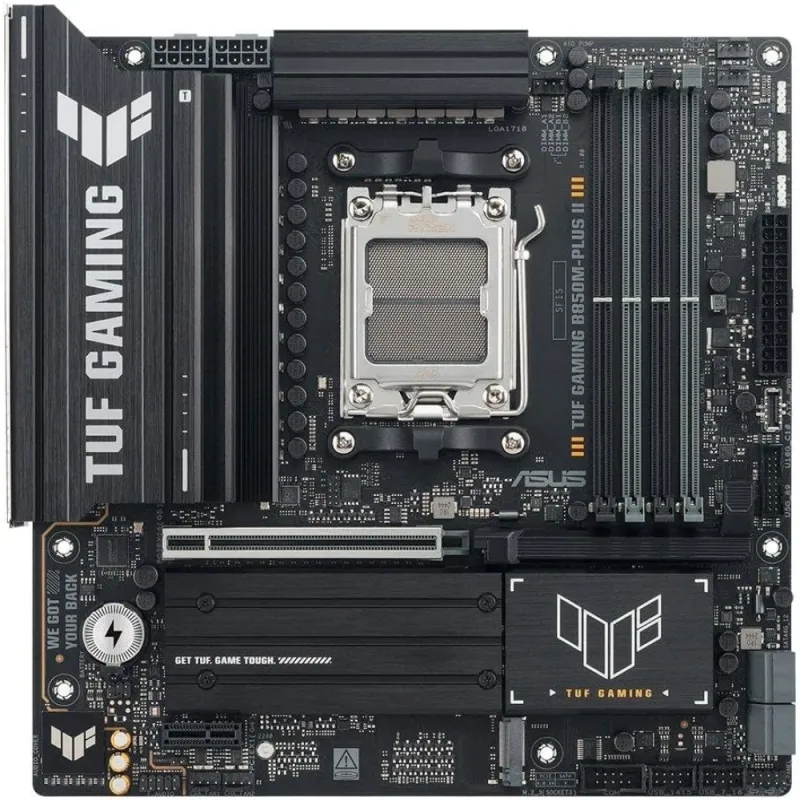 ASUS TUF Gaming B850M-Plus WiFi Placa Base Micro-ATX Socket AM5 DDR5 PCIe 5.0 WiFi 6E Bluetooth 5.3