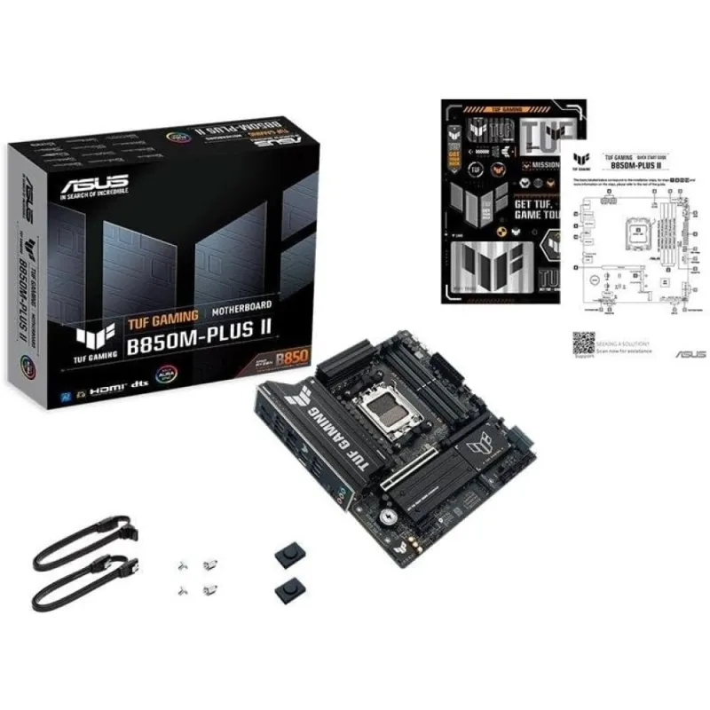 ASUS TUF Gaming B850M-Plus WiFi Placa Base Micro-ATX Socket AM5 DDR5 PCIe 5.0 WiFi 6E Bluetooth 5.3