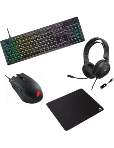 Corsair Gaming Bundle Corsair K55 CORE RGB + Corsair Harpoon RGB Pro + Corsair MM100 + Corsair HS35 v2