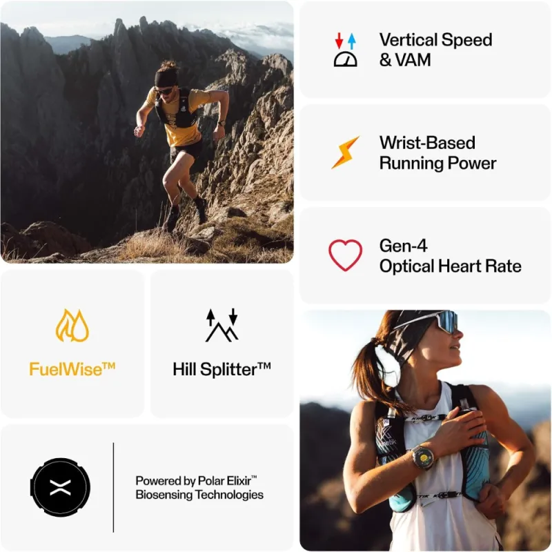 Polar Grit X Pro Titan Smartwatch