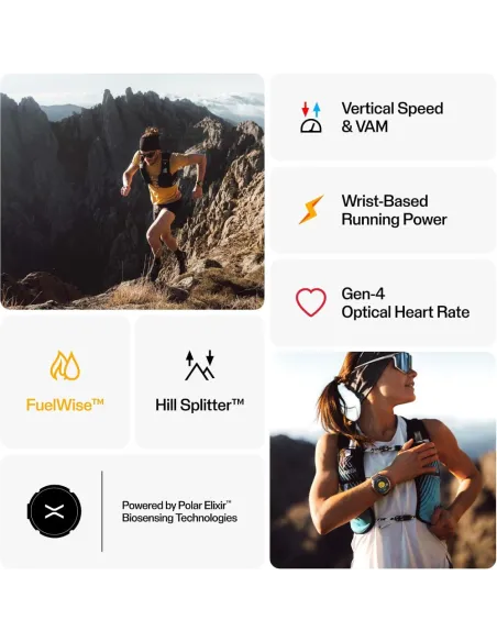 Polar Grit X Pro Titan Smartwatch